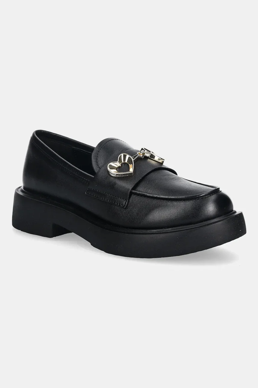 Love Moschino Кожени мокасини