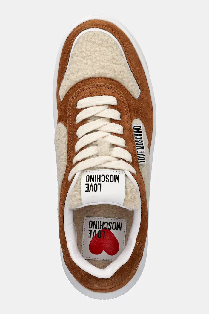 Love Moschino Маратонки в кафяво JA15295H0NJU210A