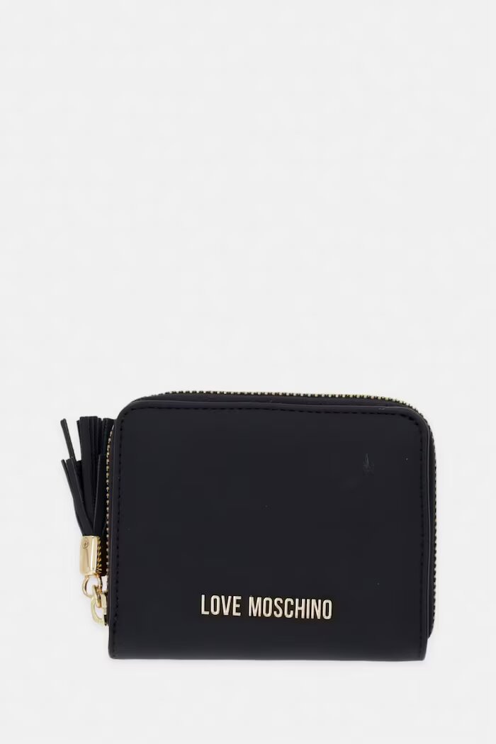 Love Moschino портфейл дамски черен JC5689PP0OKD0000
