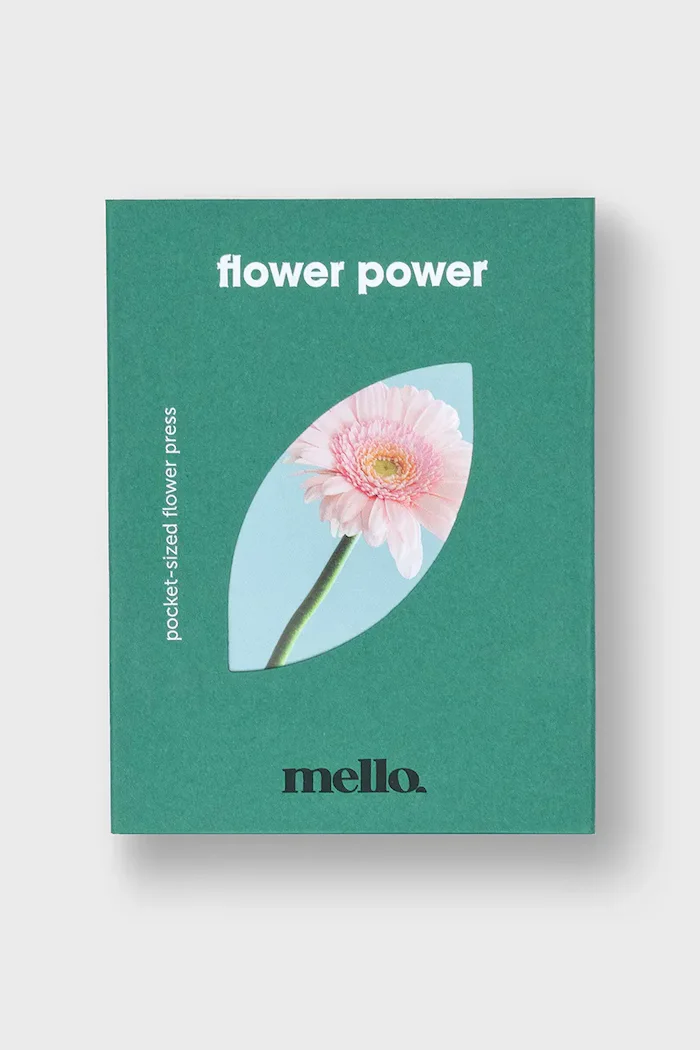 Luckies of London Преса за цветя Flower Power 85 x 3 x 12 cm. в тюркоазено