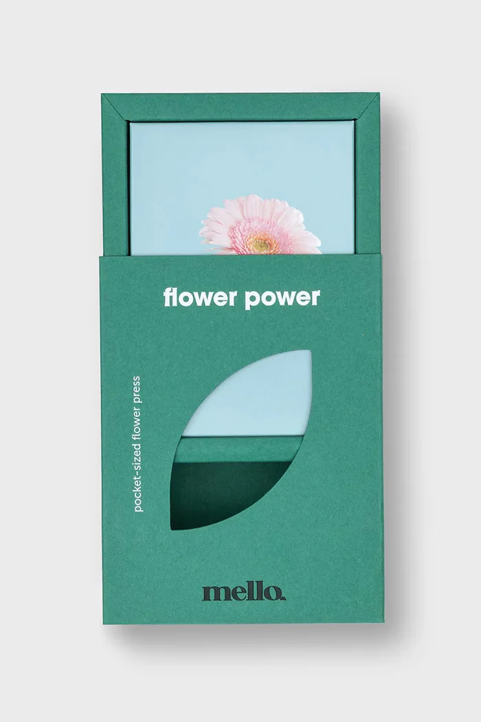 Luckies of London Преса за цветя Flower Power 85 x 3 x 12 cm. в тюркоазено