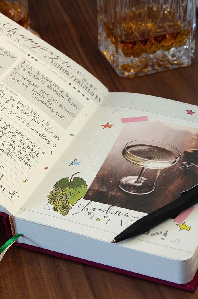 Luckies of London Тефтер My Drinks Journal
