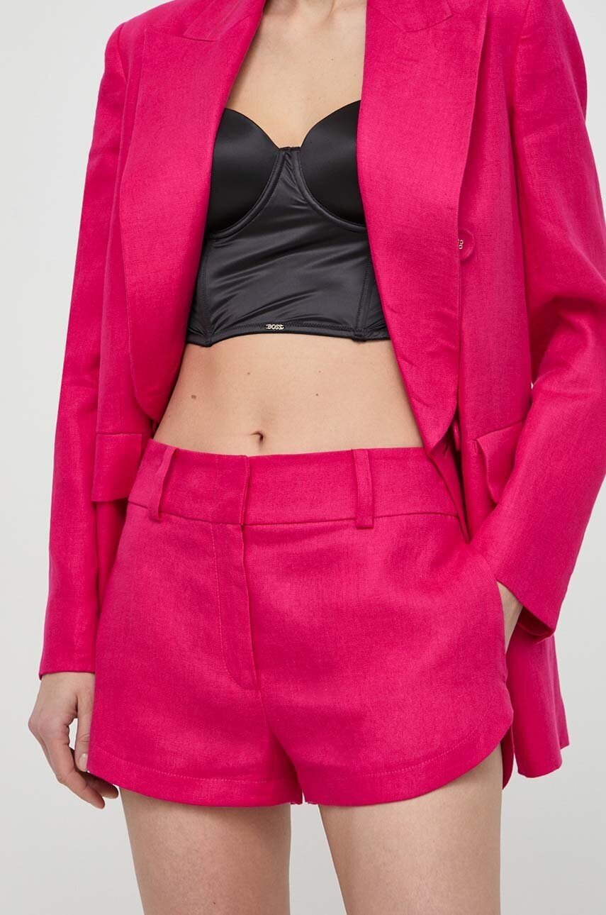Luisa Spagnoli Ленен къс панталон AUSILIO RUNWAY COLLECTION