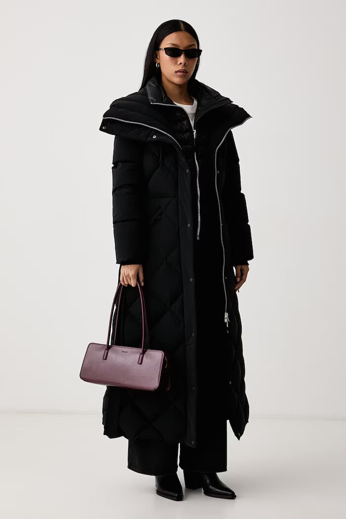 Mackage пухено яке дамско черно LAURELLA