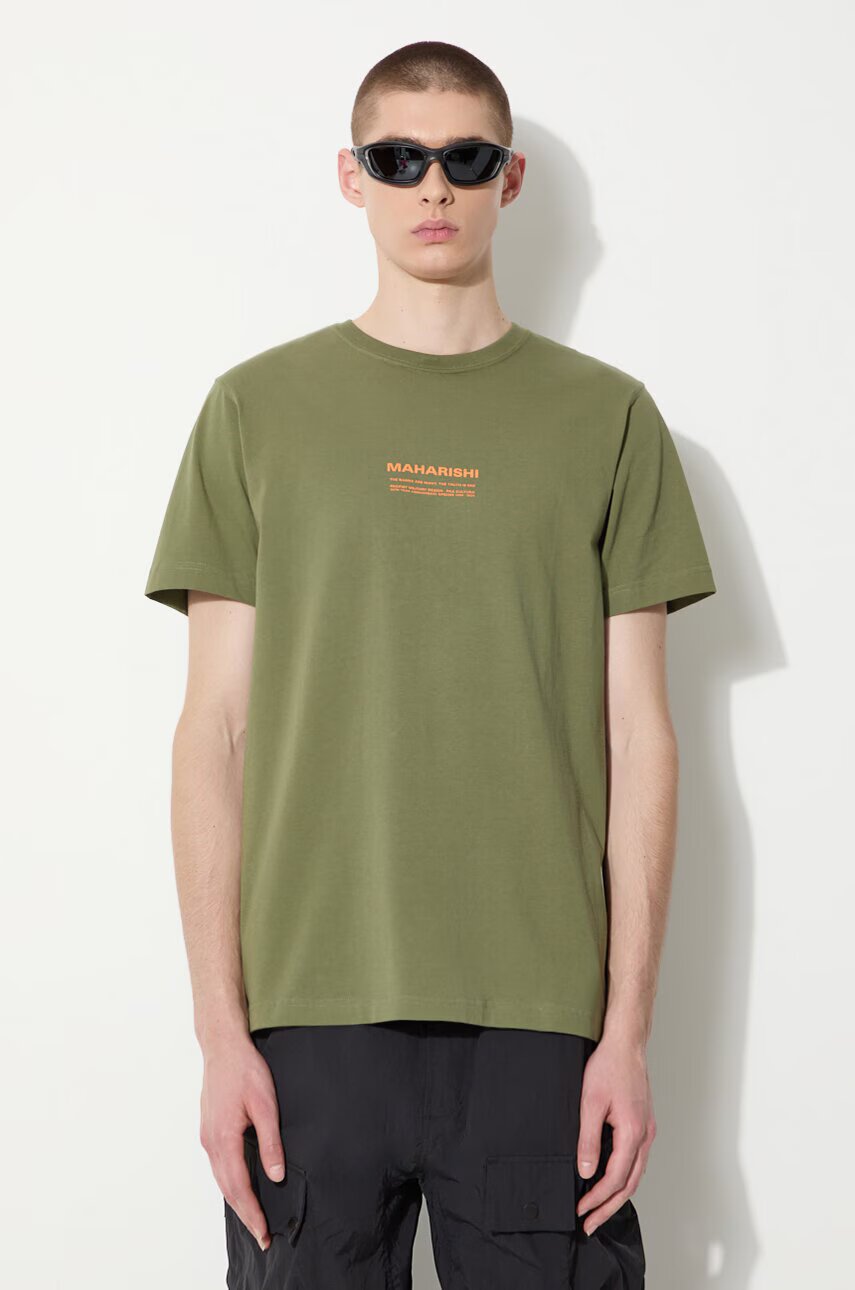 Maharishi Памучна тениска Th Anniversary Aum