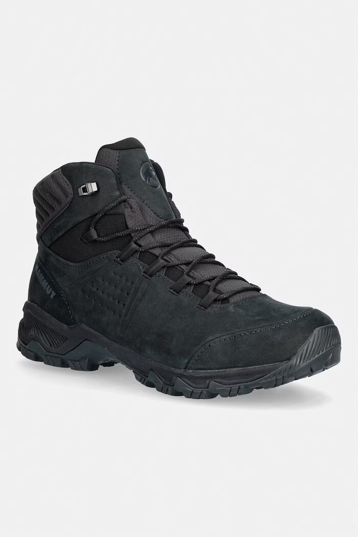 Mammut туристически обувки мъжки Mercury IV Mid GTX черни от набук 3030-04711