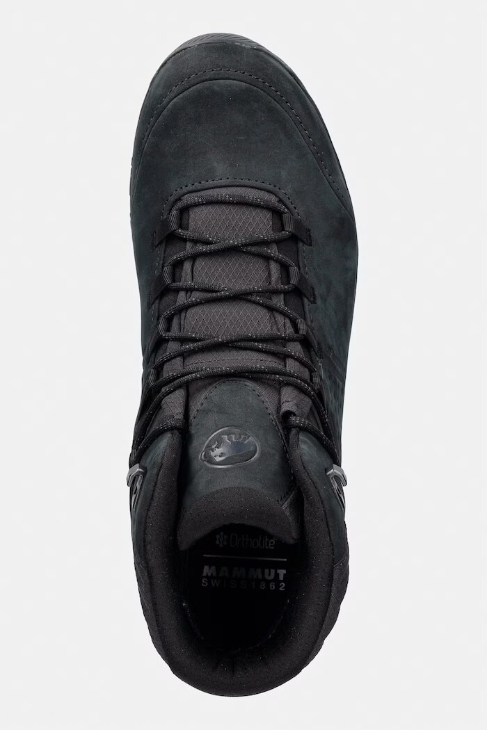 Mammut туристически обувки мъжки Mercury IV Mid GTX черни от набук 3030-04711