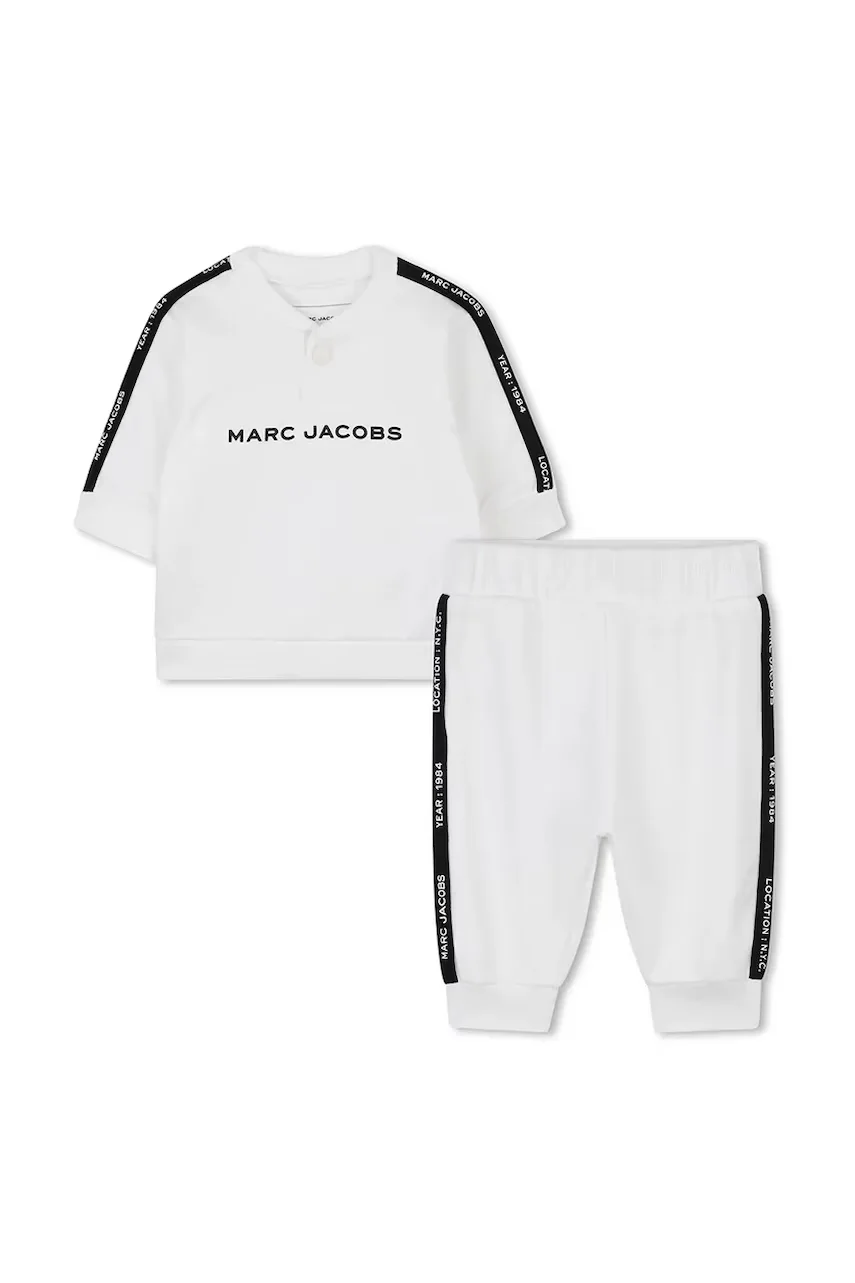 Marc Jacobs Бебешки памучен спортен комплект