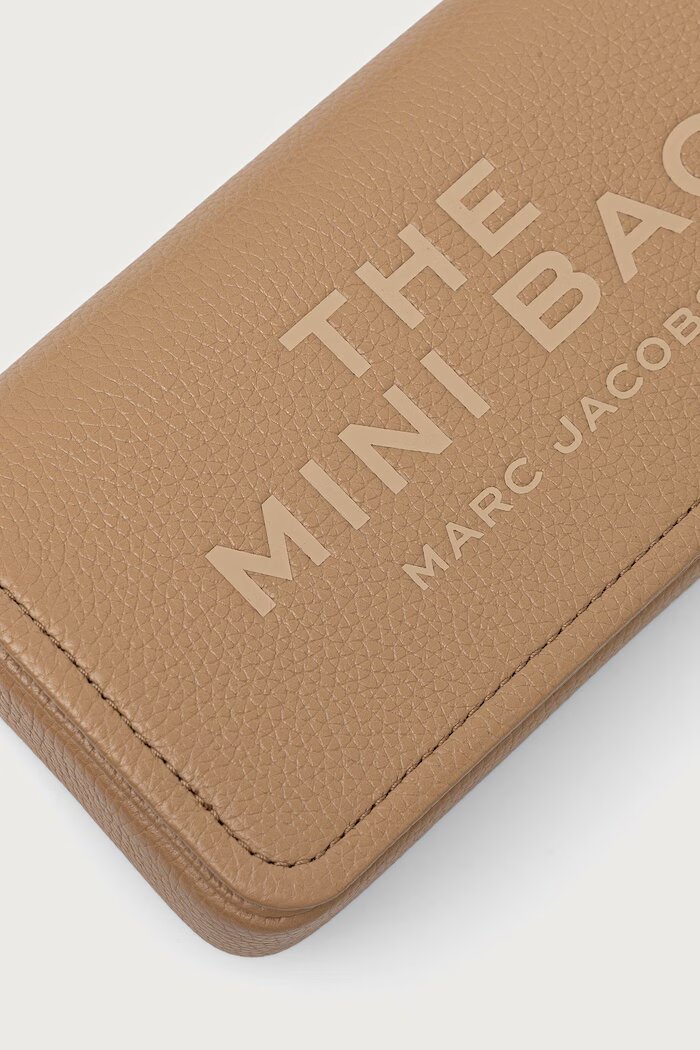 Marc Jacobs чанта crossbody дамска от кожа THE MINI BAG бежова 2S4SMN080S02