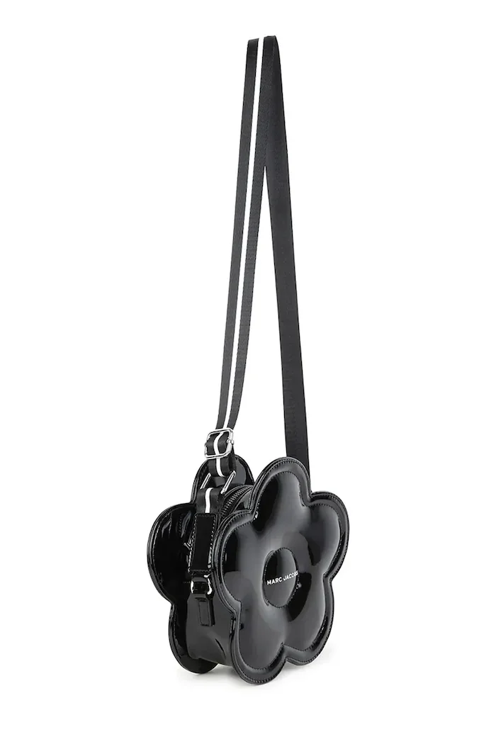 Marc Jacobs чанта crossbody за деца от имитация на кожа черна W61090