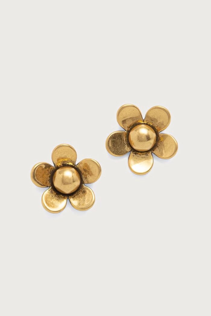 Marc Jacobs обици дамски месингови DAISY WILD 2P6JER001J69