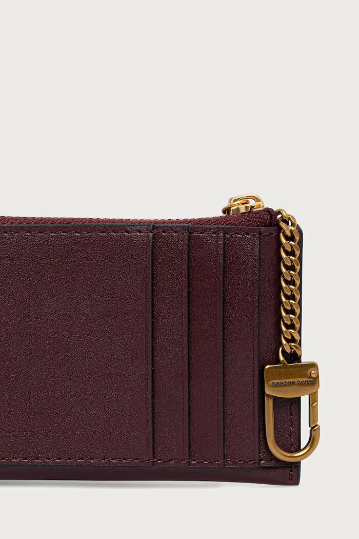 Marc Jacobs портфейл дамски от кожа SCENE бордо 2P6SMP018S01