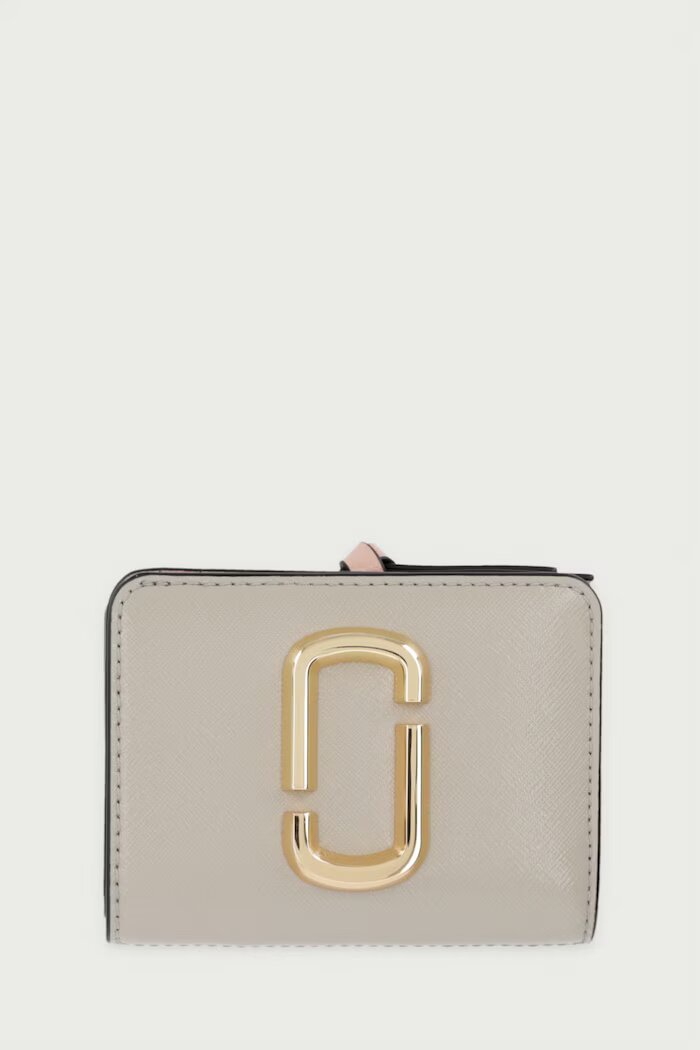 Marc Jacobs портфейл дамски от кожа THE SNAPSHOT бежов 2P6SMP021S01