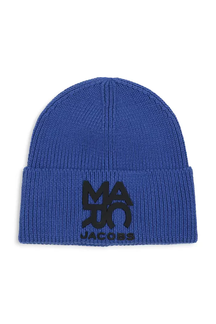 Marc Jacobs шапка бийни за деца от памук синя W61088