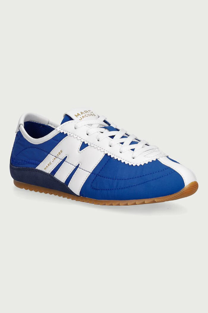 Marc Jacobs THE 400 BLEECKER RUNNER маратонки дамски от кожа сини 2S6FSN001F29