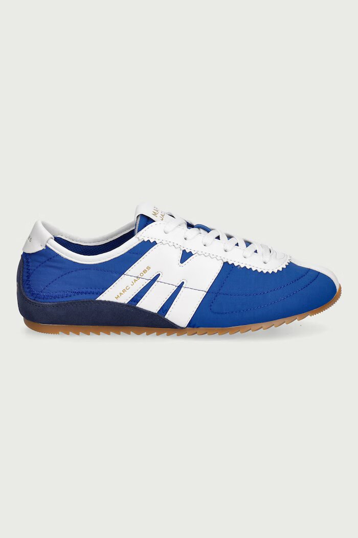 Marc Jacobs THE 400 BLEECKER RUNNER маратонки дамски от кожа сини 2S6FSN001F29