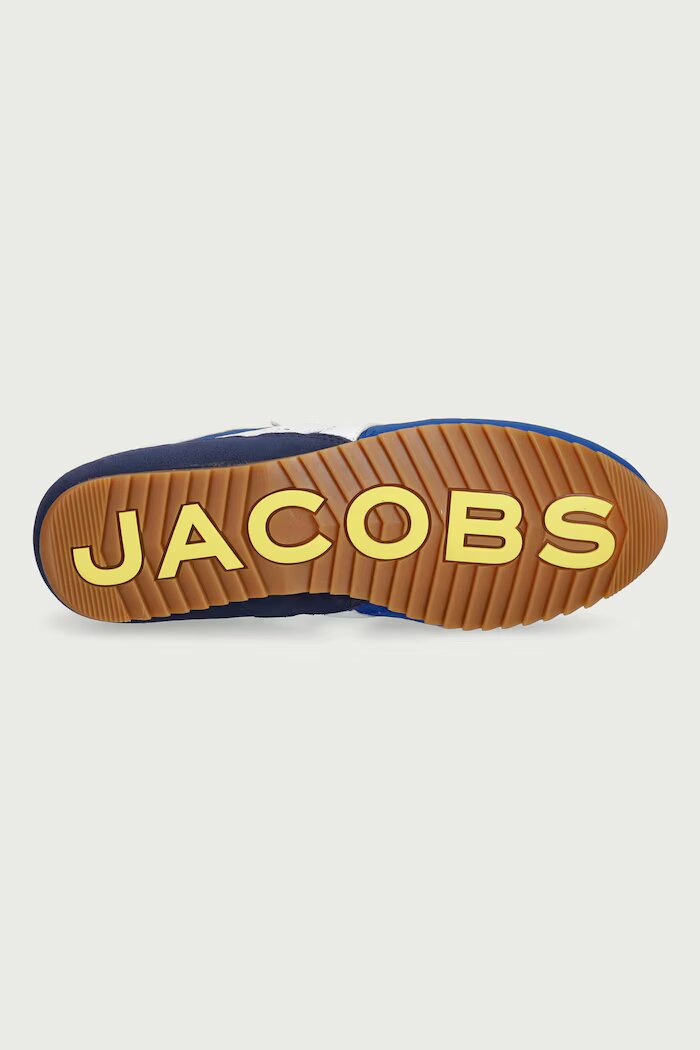 Marc Jacobs THE 400 BLEECKER RUNNER маратонки дамски от кожа сини 2S6FSN001F29