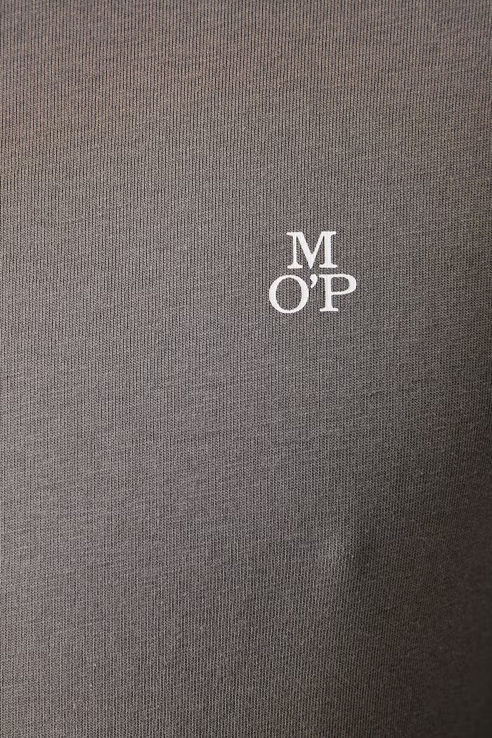 Marc O'Polo блуза с дълги ръкави мъжка от памук бежова 5000009410