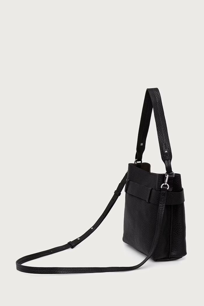 Marc O'Polo чанта crossbody дамска от кожа кафява 5000013496