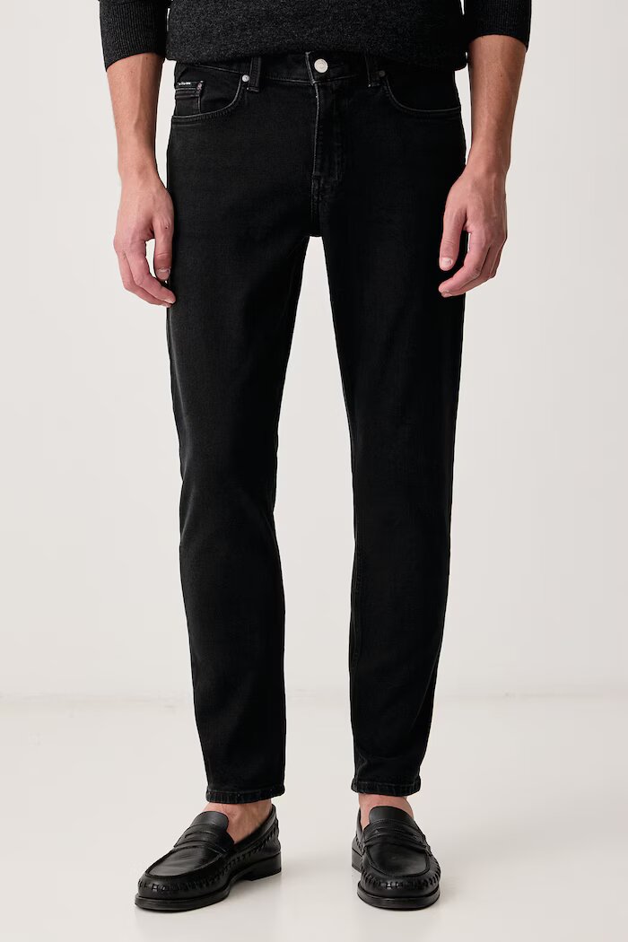 Marc O'Polo дънки slim taper мъжки черни 5000009734