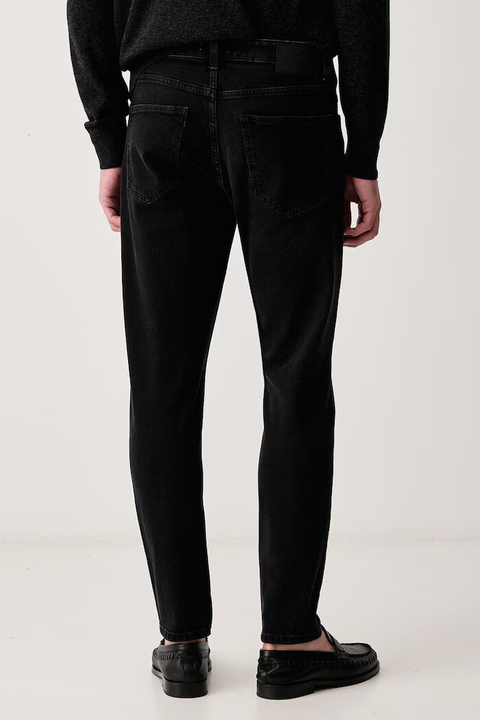 Marc O'Polo дънки slim taper мъжки черни 5000009734