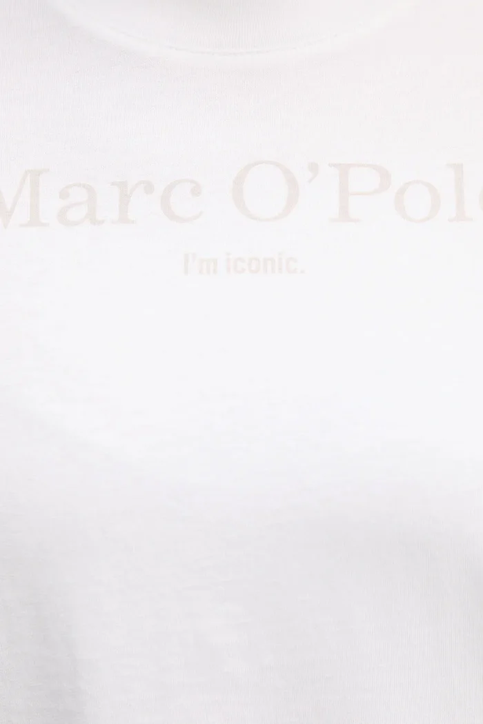 Marc O'Polo Памучна тениска дамска в бежово 5000013306