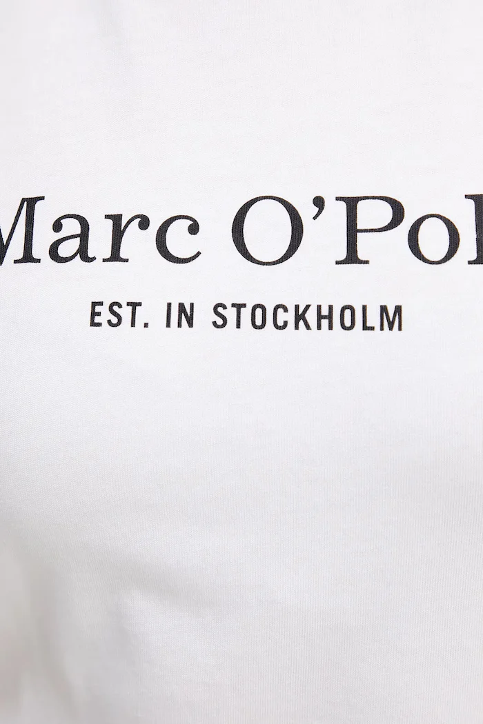Marc O'Polo Памучна тениска дамска в бяло 5000013298