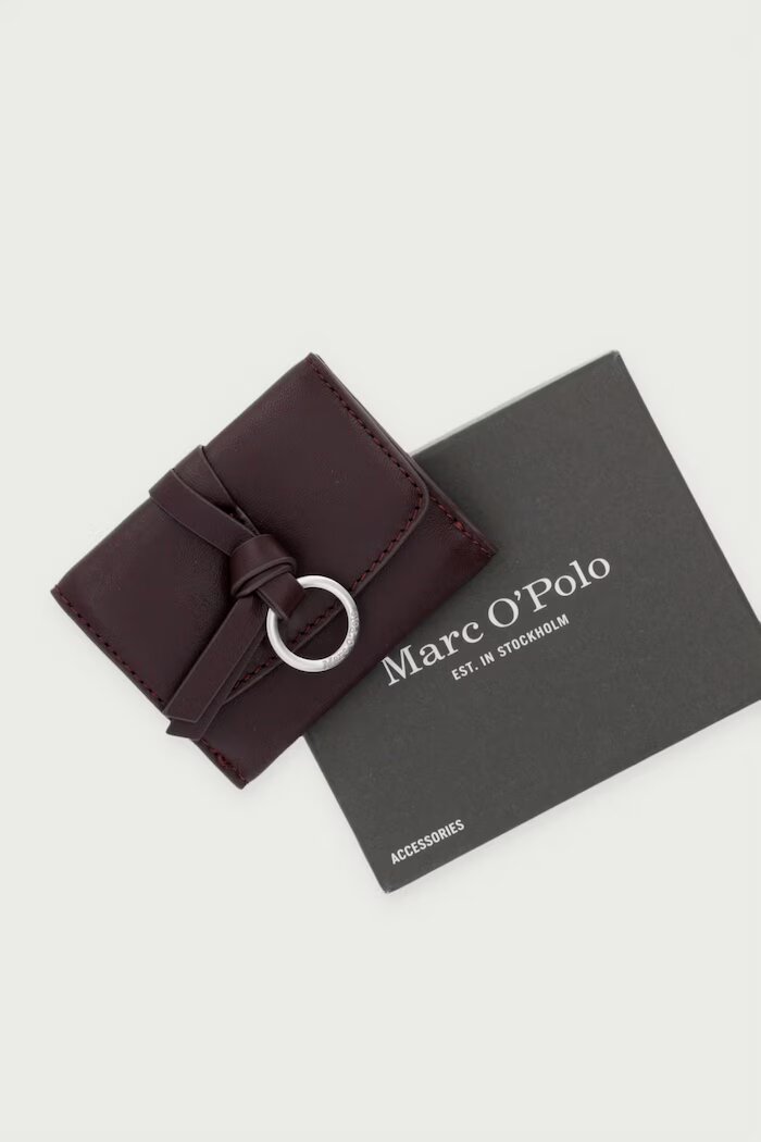 Marc O'Polo портфейл дамски от кожа бордо 5000013561