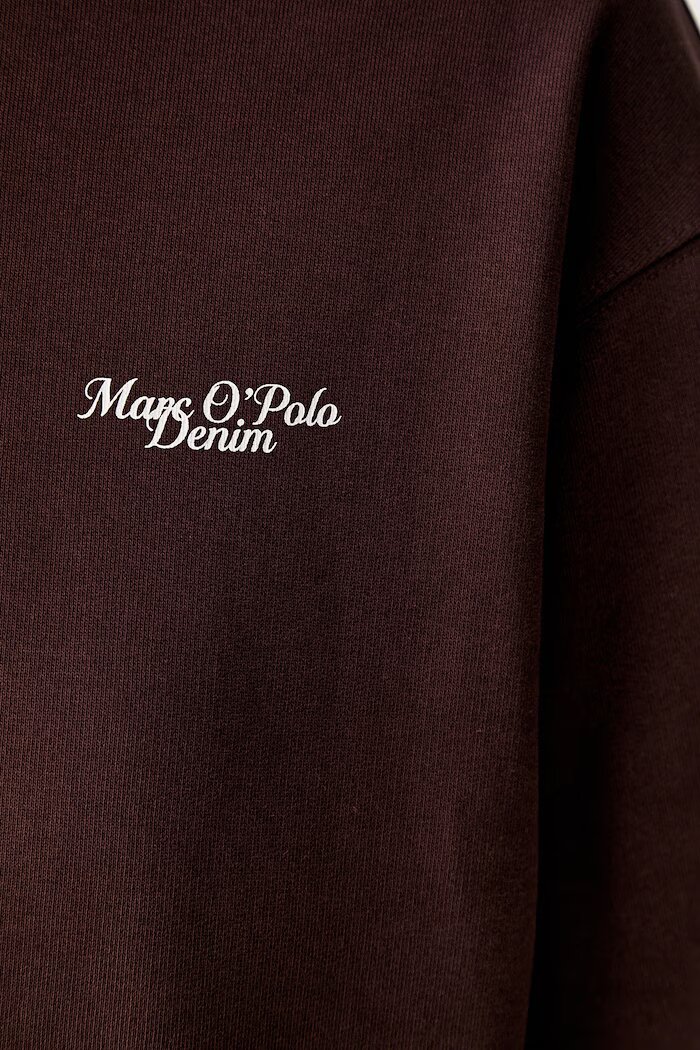 Marc O'Polo суичър дамски от памук бордо 5000013863
