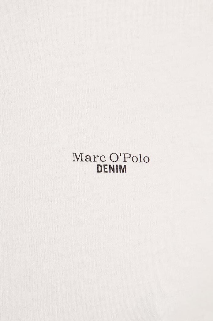 Marc O'Polo тениска basic мъжка от памук DENIM бяла 5000006274