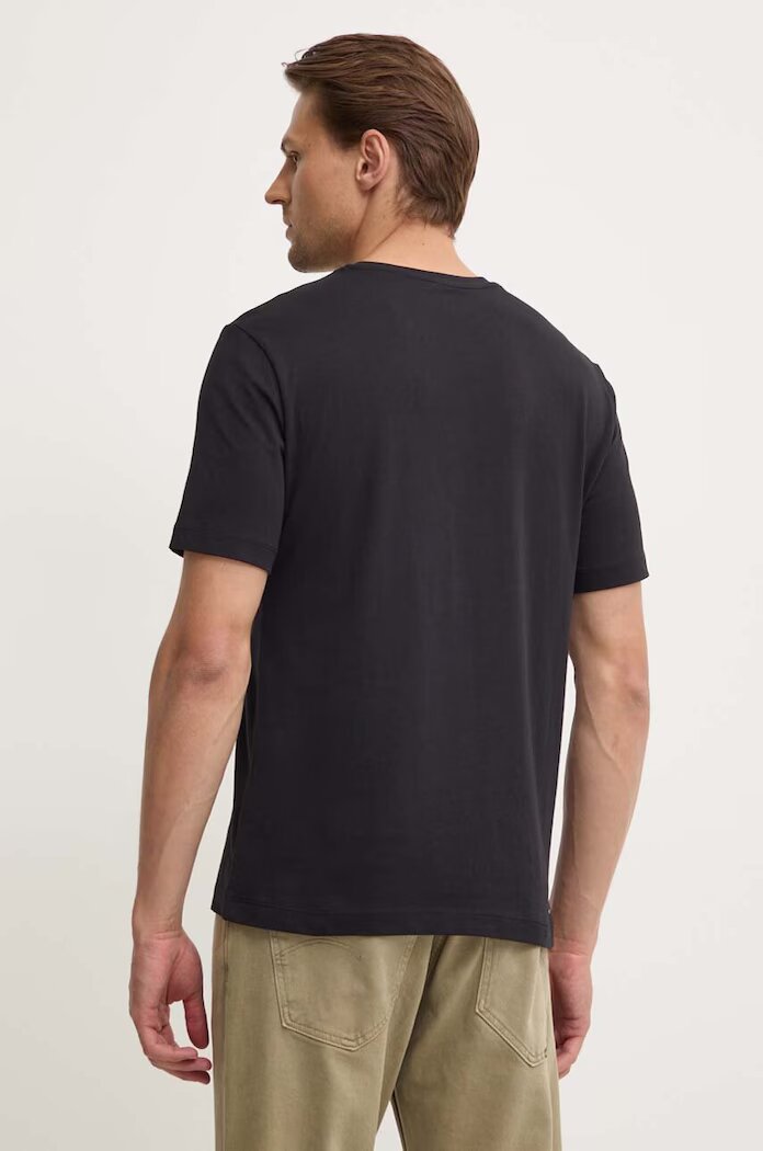 Marc O'Polo тениска basic мъжка от памук DENIM черна 5000006274