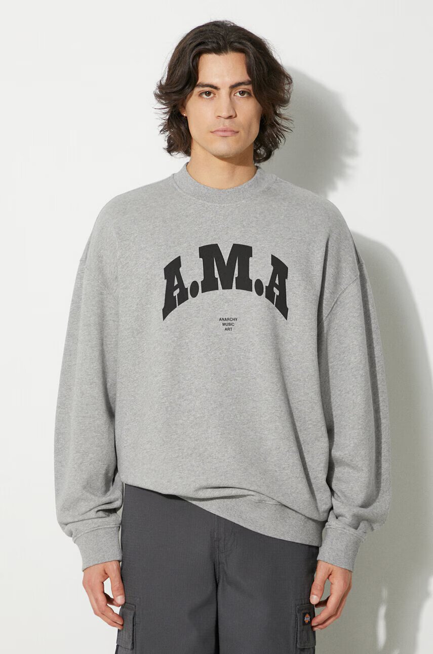 Marcelo Burlon Памучен суичър Ama Comfort Crewneck