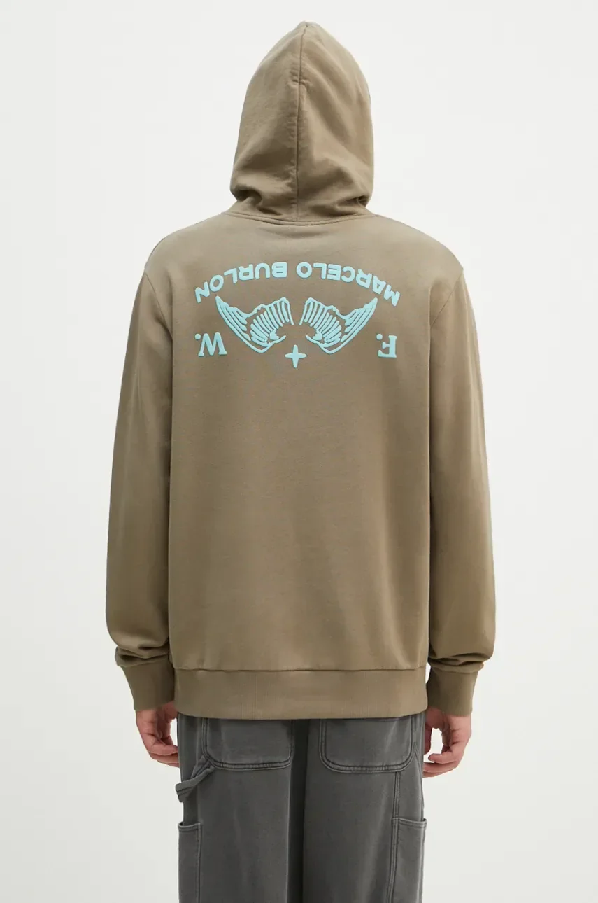 Marcelo Burlon Памучен суичър Vintage Logo