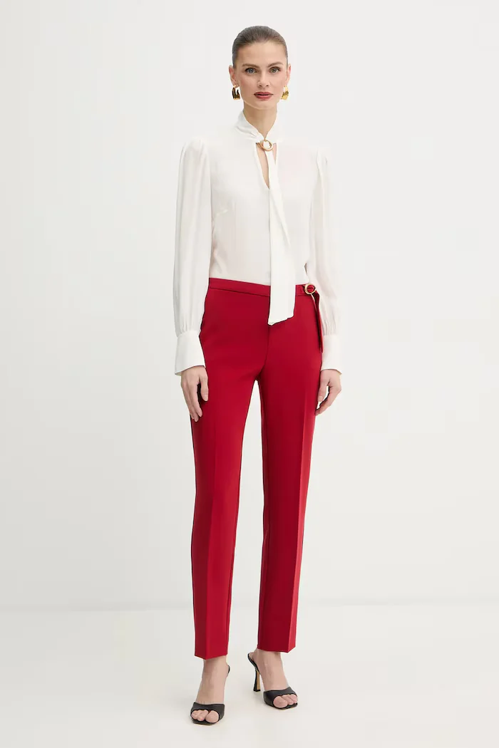 Marciano by Guess Блуза FAITH дамска в бежово с изчистен дизайн 6RGH15 7443A