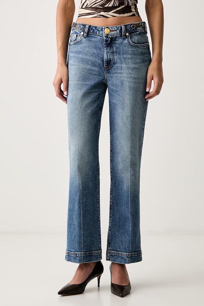 Marciano by Guess дънки straight дамски VICTORY сини G6YA03 D1462