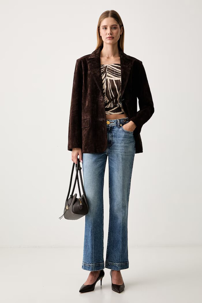 Marciano by Guess дънки straight дамски VICTORY сини G6YA03 D1462