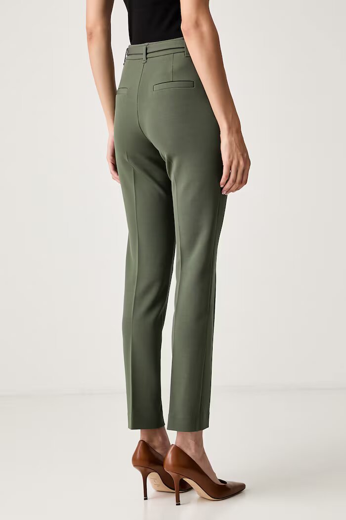 Marciano by Guess панталон дамски с вискоза JOLIE зелен G6YB23 K4553