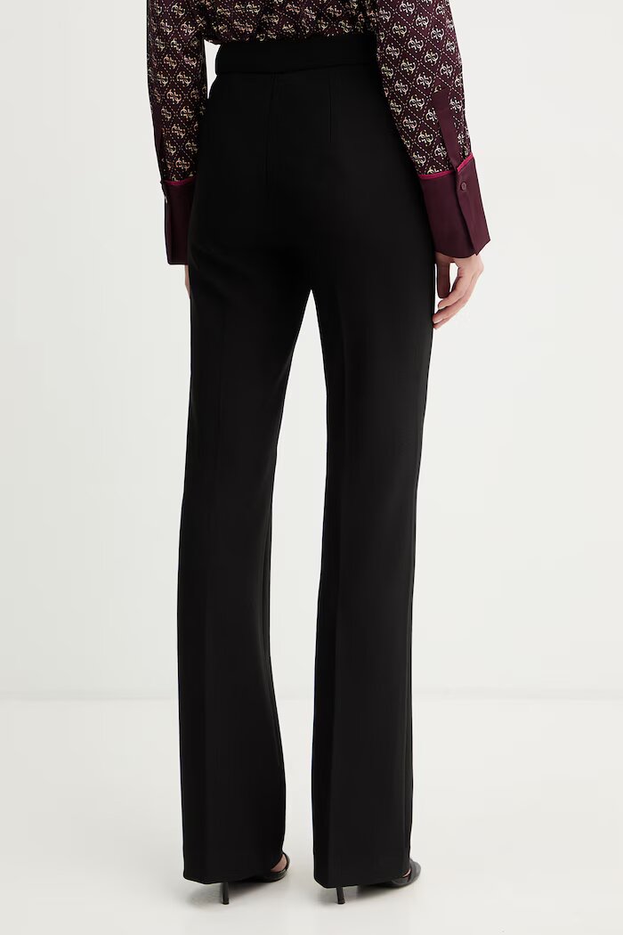 Marciano by Guess Панталон FRIDA в черно с разкроени краища с висока талия 6RGB00 6302A