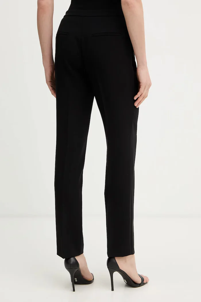 Marciano by Guess Панталон ZAIRA в черно със стандартна кройка с висока талия 6RGB02 7357A