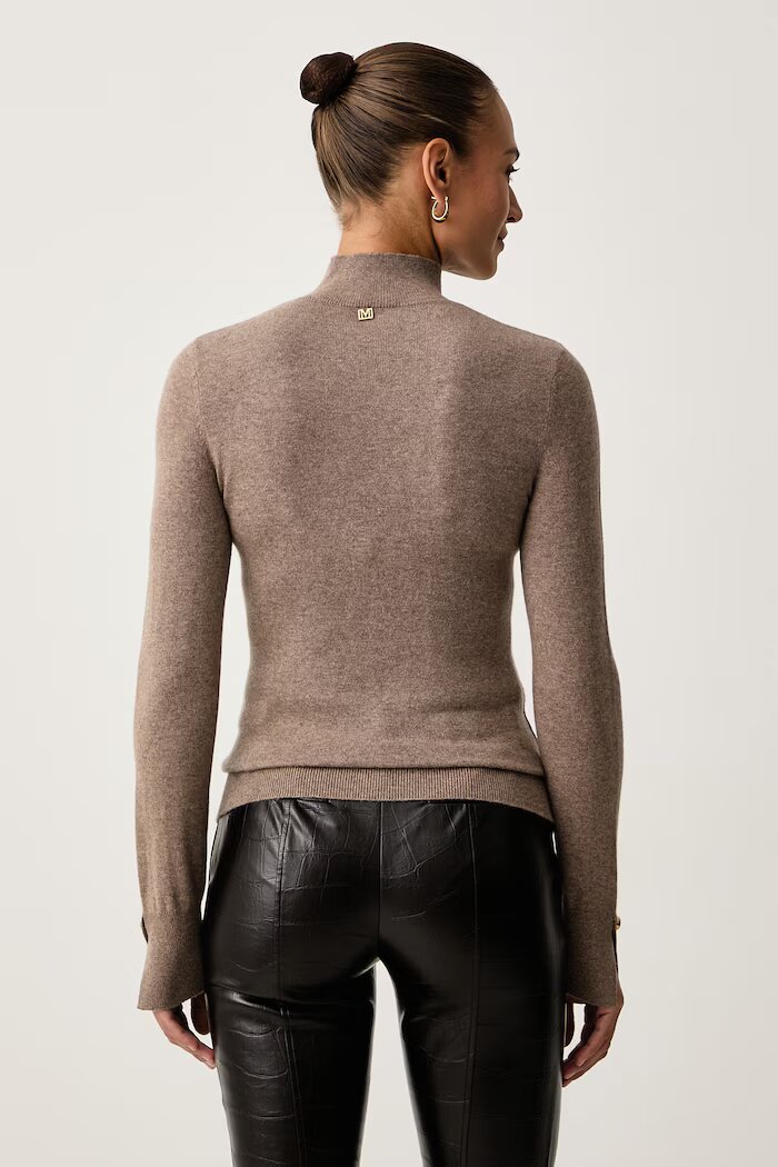 Marciano by Guess пуловер дамски с добавен кашмир HELSINKI бежов G6BR06 Z1520