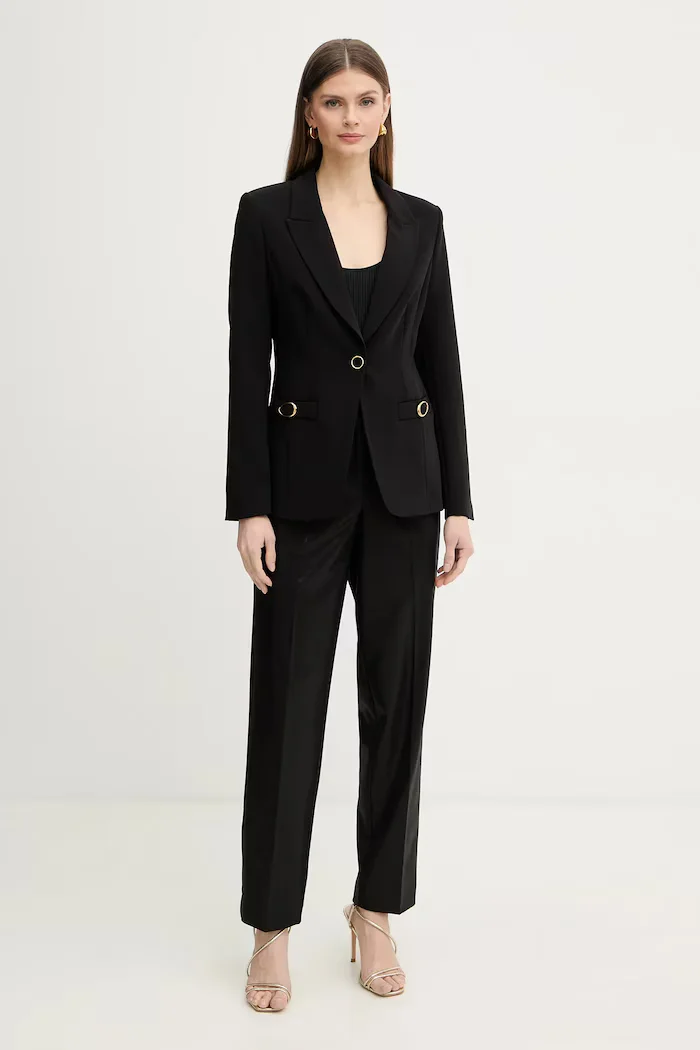 Marciano by Guess Сако ZAIRA в черно с едно копче с изчистен дизайн 6RGN03 7357A