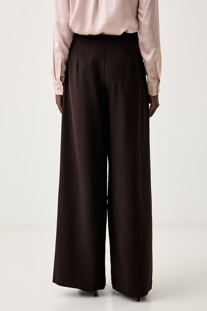 Marciano by Guess широк панталон дамски KAMILA кафяв G6YB12 W3205