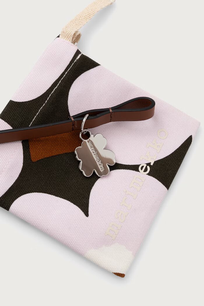 marimekko колан дамски от кожа кафяв 095947