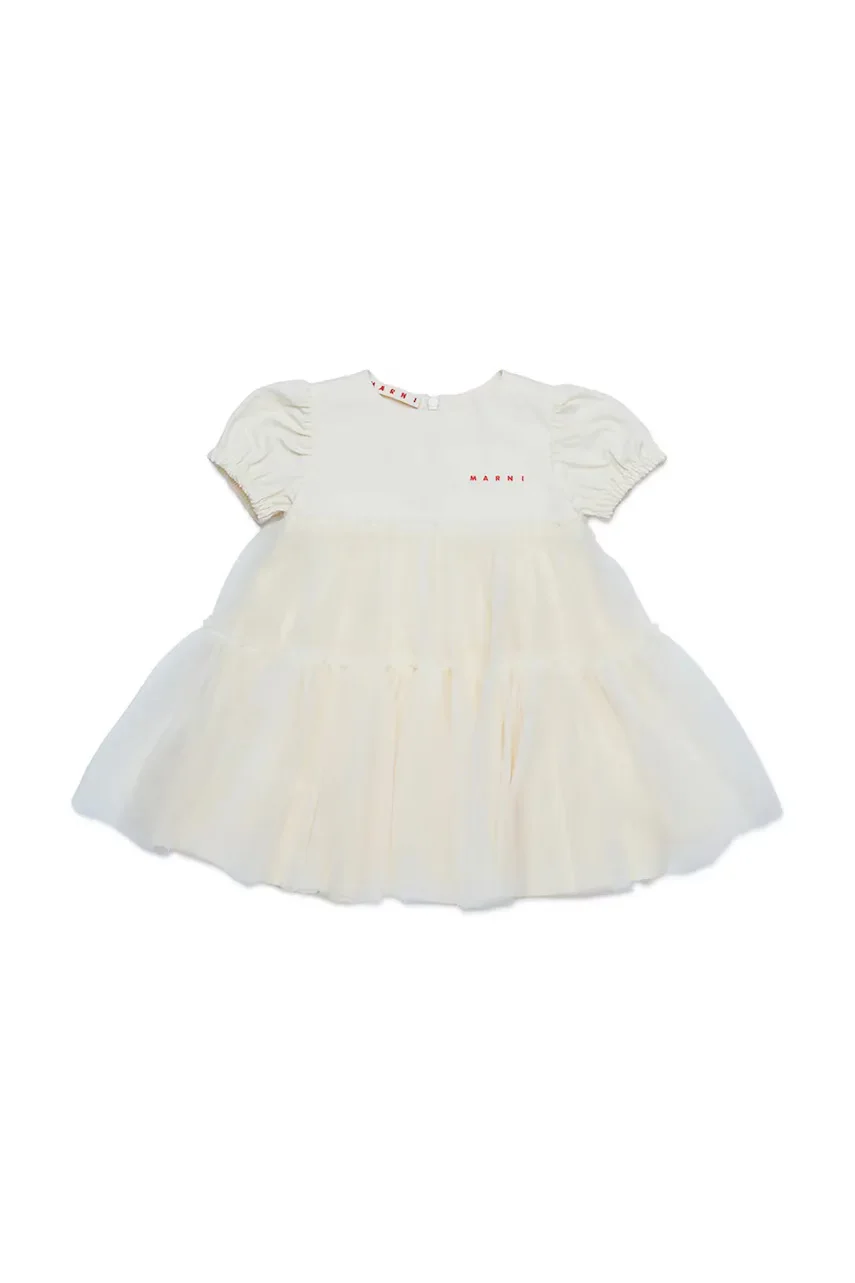 Marni Бебешка памучна рокля MD294B DRESS