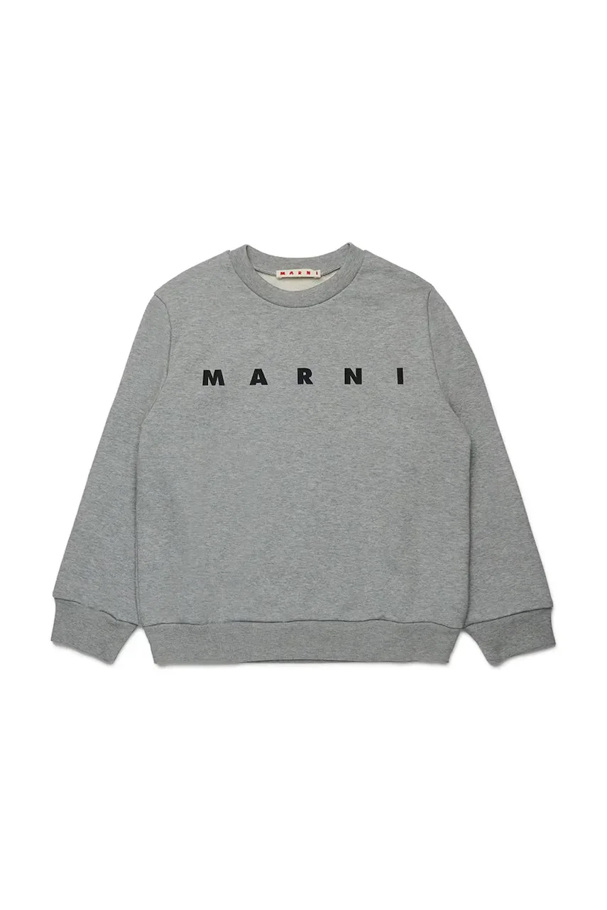 Marni Детски памучен суичър MS340U SWEAT-SHIRT
