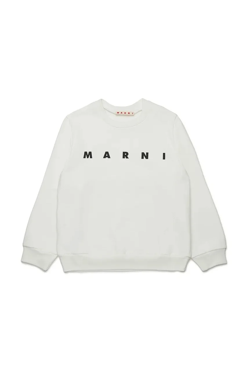 Marni Детски памучен суичър MS340U SWEAT-SHIRT