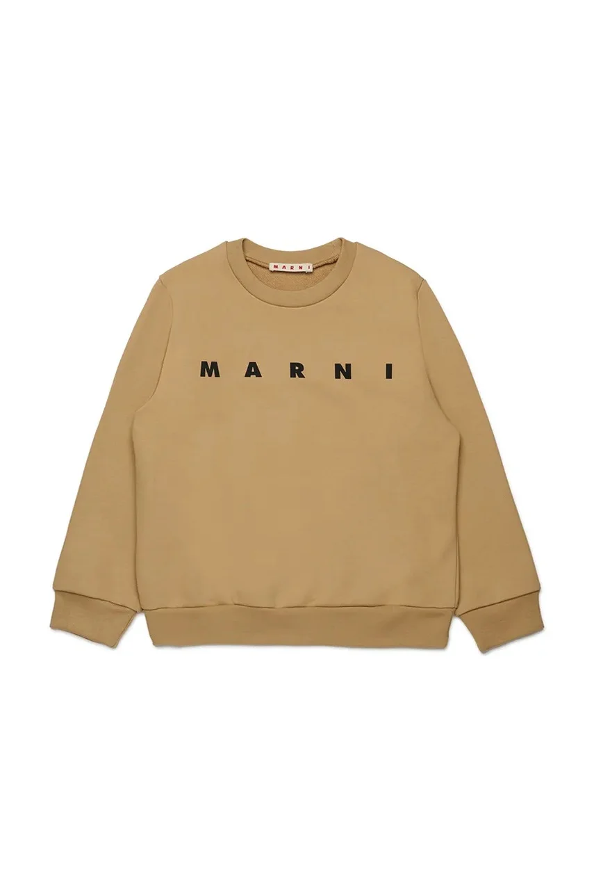 Marni Детски памучен суичър MS340U SWEAT-SHIRT