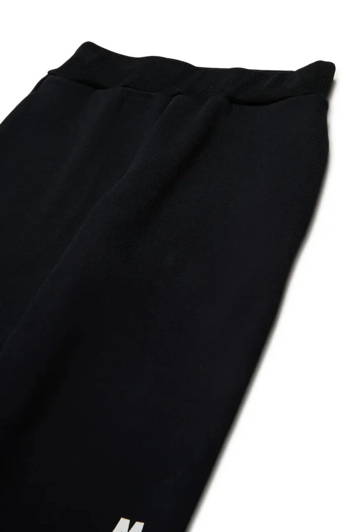 Marni Детски спортен панталон MP72U TROUSERS в черно с принт M01218
