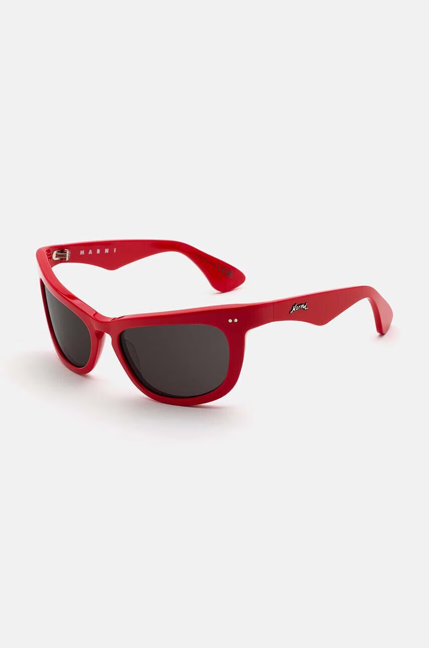 Marni Слънчеви очила Isamu Solid Red