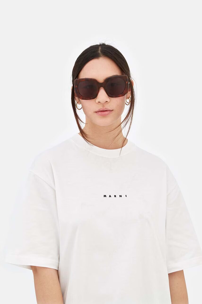 Marni Слънчеви очила Jellyfish Lake Blonde
